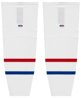 Athletic Knit (AK) HS2100-309 Spokane Chiefs White Mesh Ice Hockey Socks