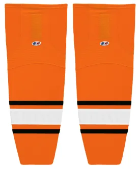 Athletic Knit (AK) HS2100-324 Philadelphia Flyers Orange Mesh Ice Hockey Socks