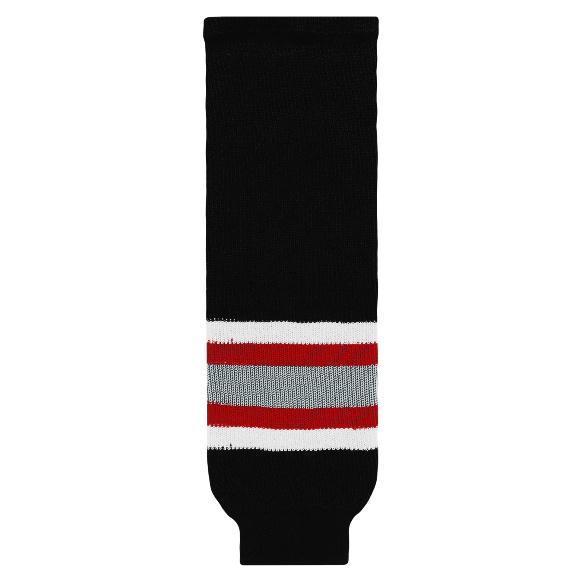 Athletic Knit (AK) HS630-610 Buffalo Sabres Black Knit Ice Hockey Socks