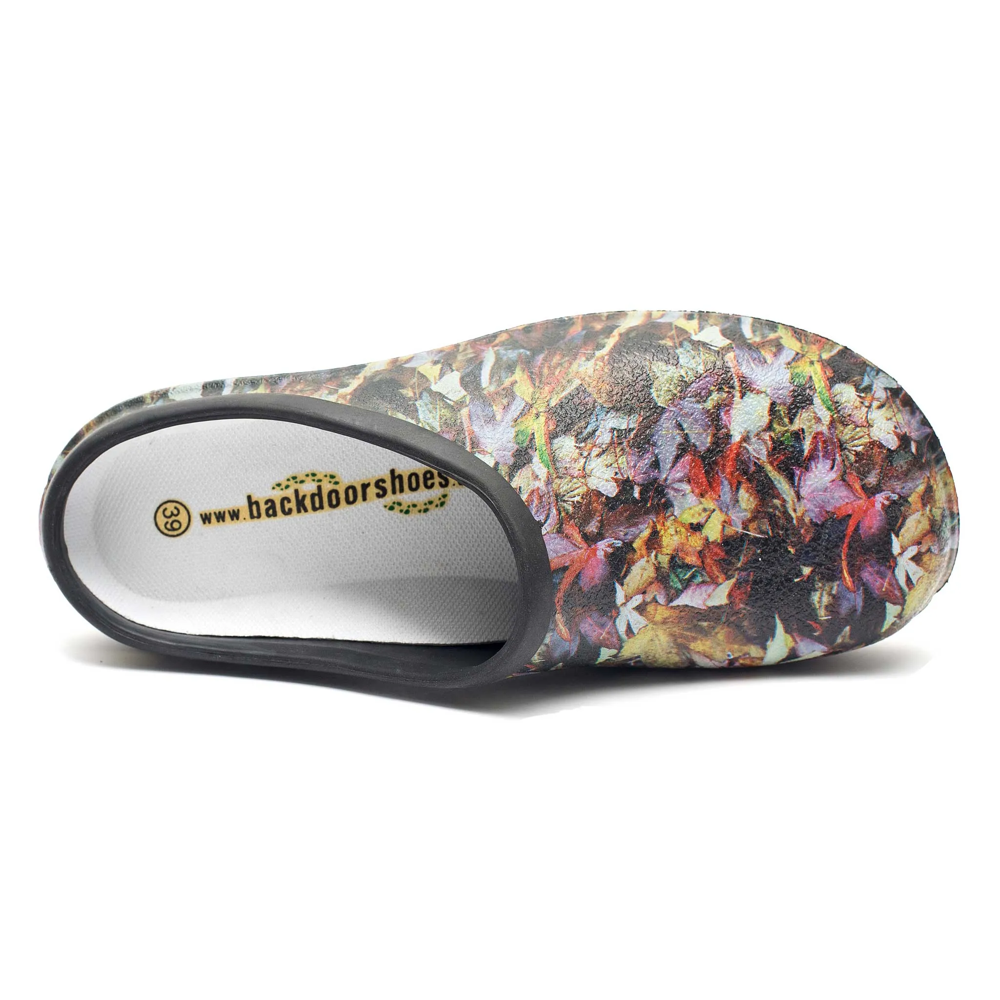 Autumn Leaves Classic Women's Clogs