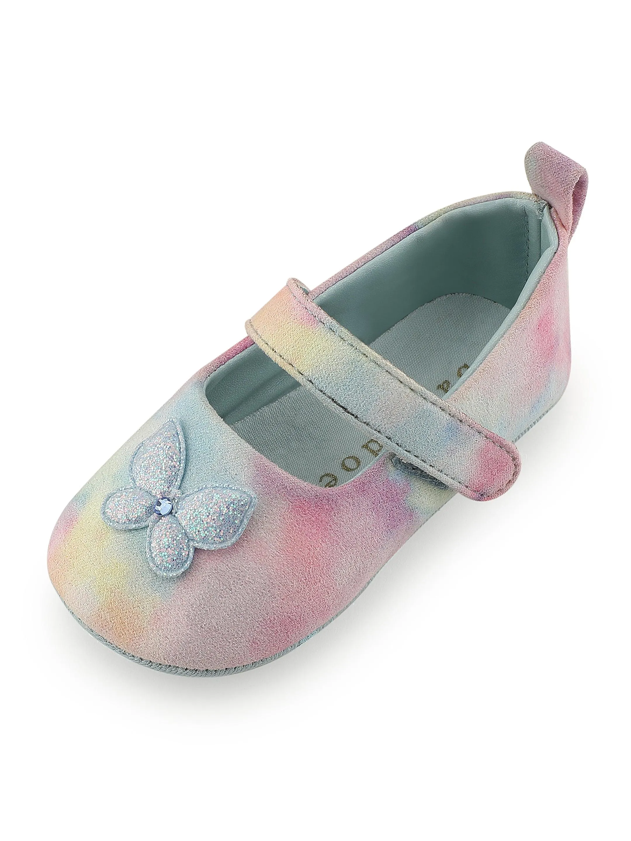 Blue Tye Dye Mary Janes