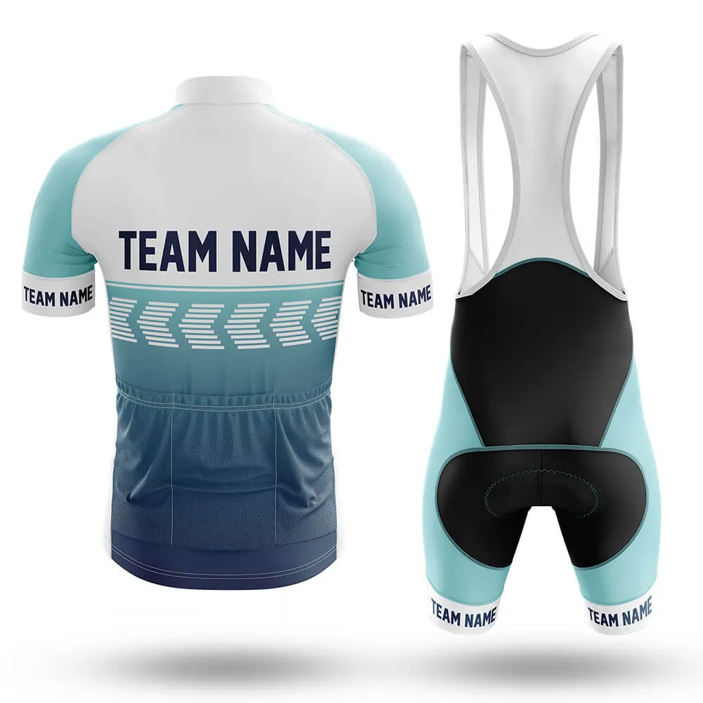 Custom Team Name S4 Blue - Men's Cycling Kit