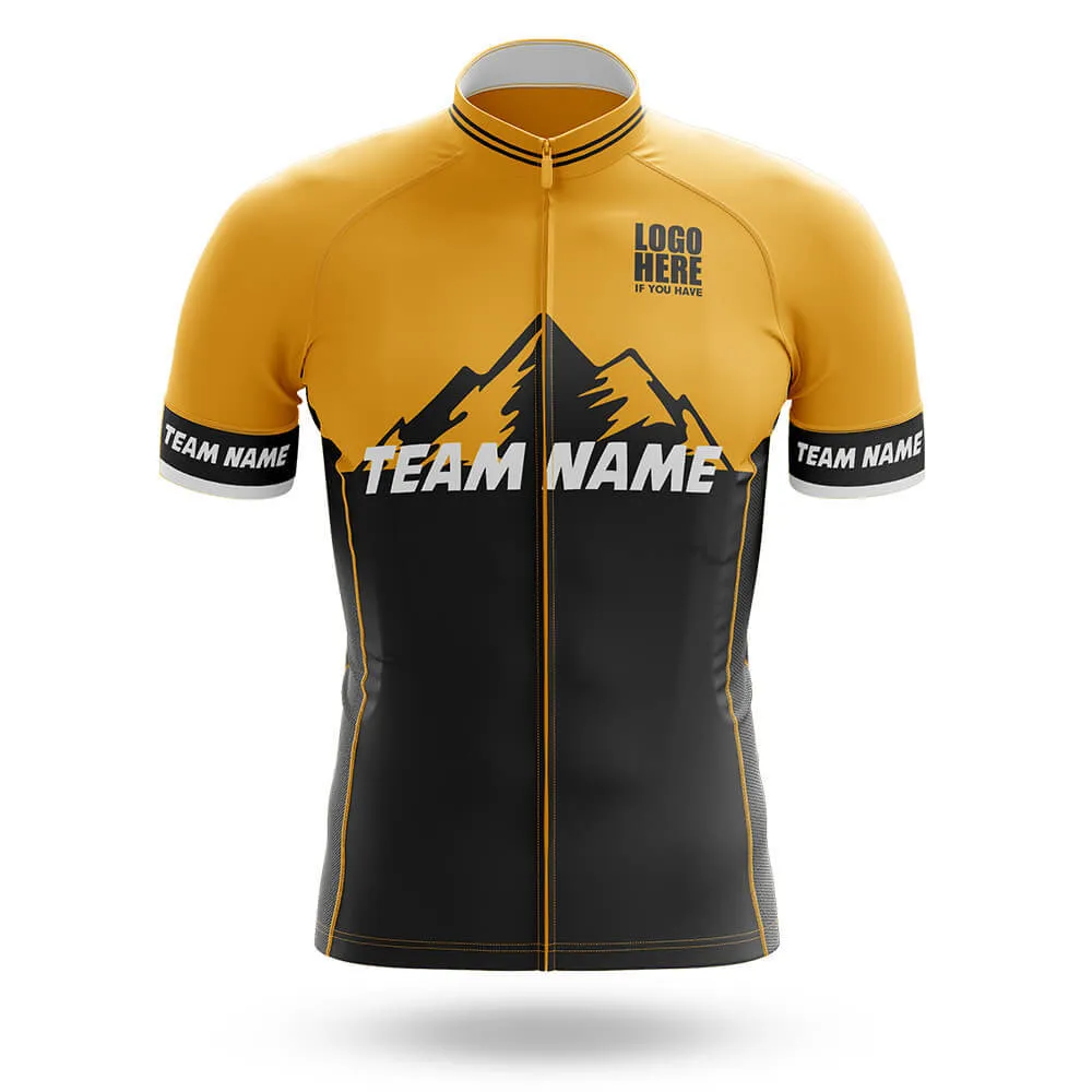 Custom Team Name V3 Black - Men's Cycling Kit