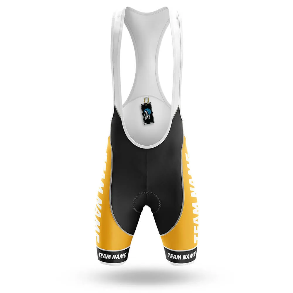 Custom Team Name V3 Black - Men's Cycling Kit