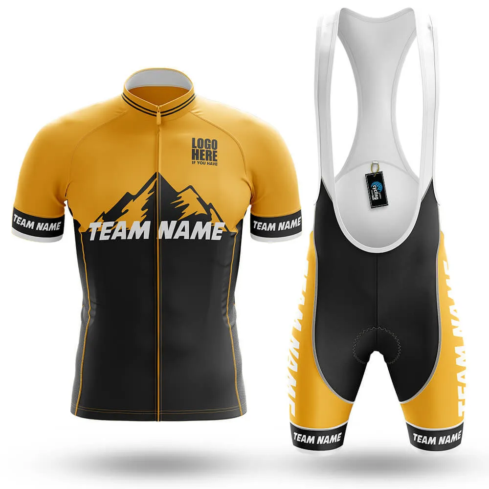 Custom Team Name V3 Black - Men's Cycling Kit