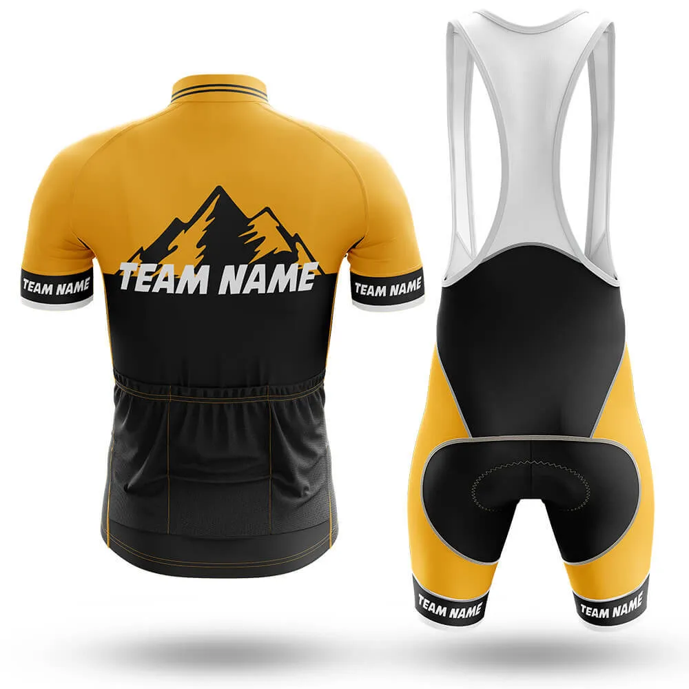 Custom Team Name V3 Black - Men's Cycling Kit