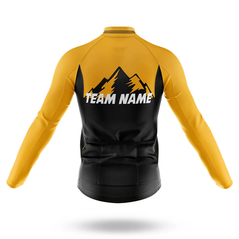 Custom Team Name V3 Black - Men's Cycling Kit