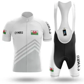 Cymru S5 White - Men's Cycling Kit