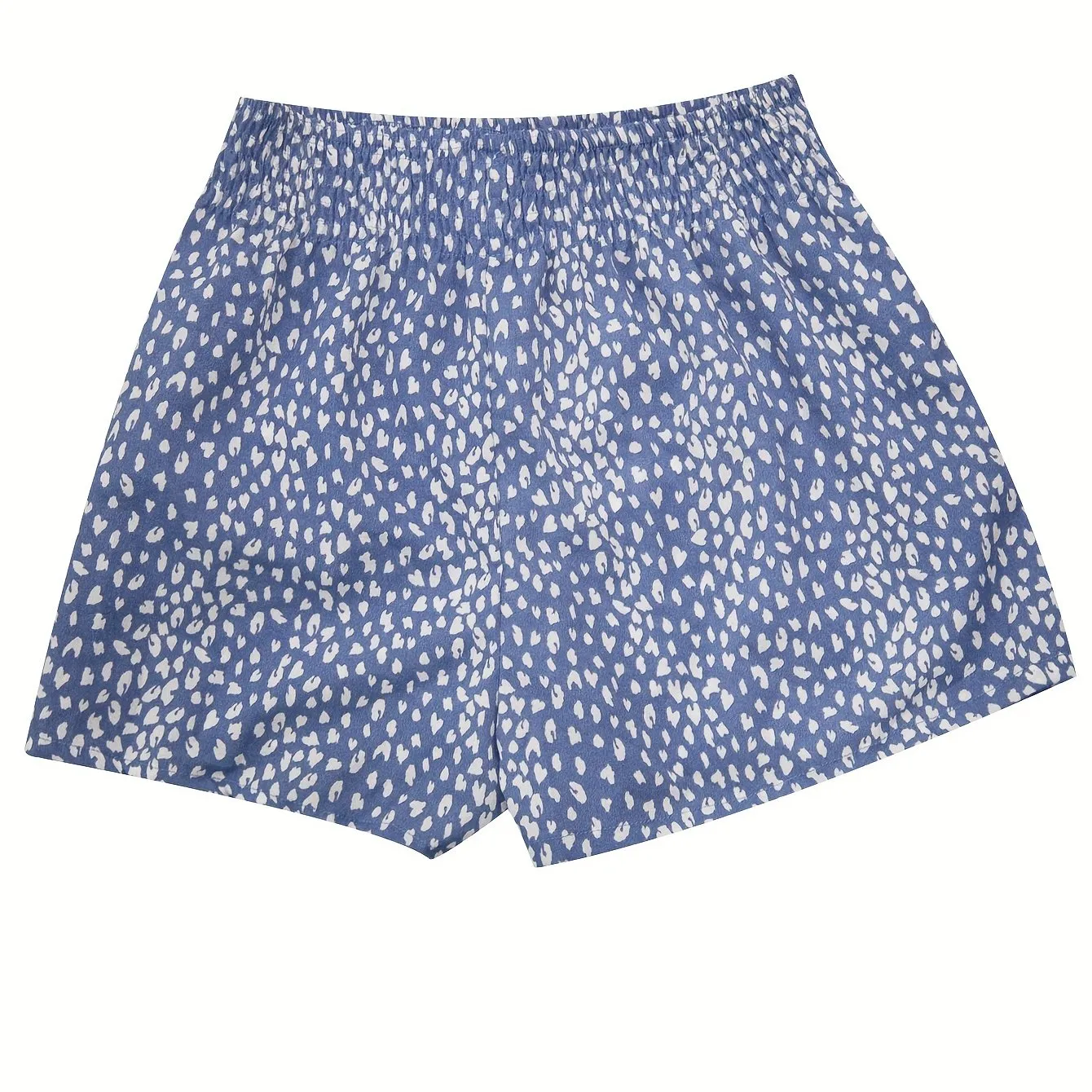 Floral Smocked Waist Shorts for Spring and Summer Fashion