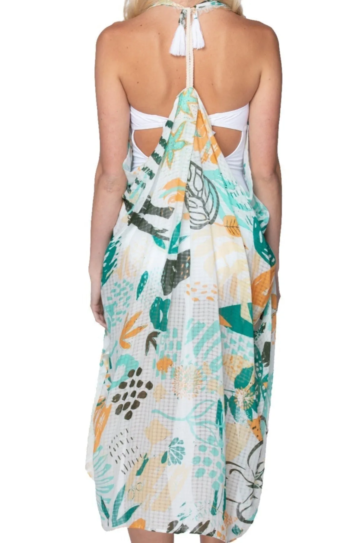 Free Spirit Multi Wear Coverup in Golden Afternoon Print