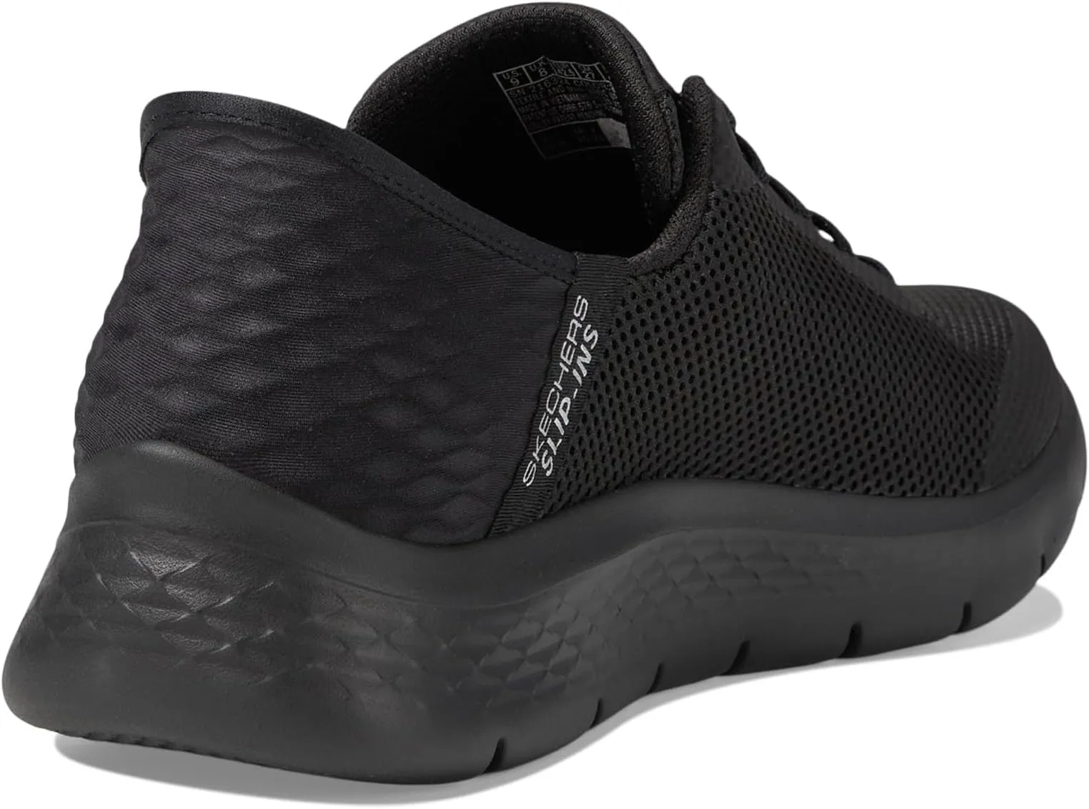 Go Walk Flex - Hands Up Hands Free Slip-Ins SKECHERS Performance Sneakers, Black/Black