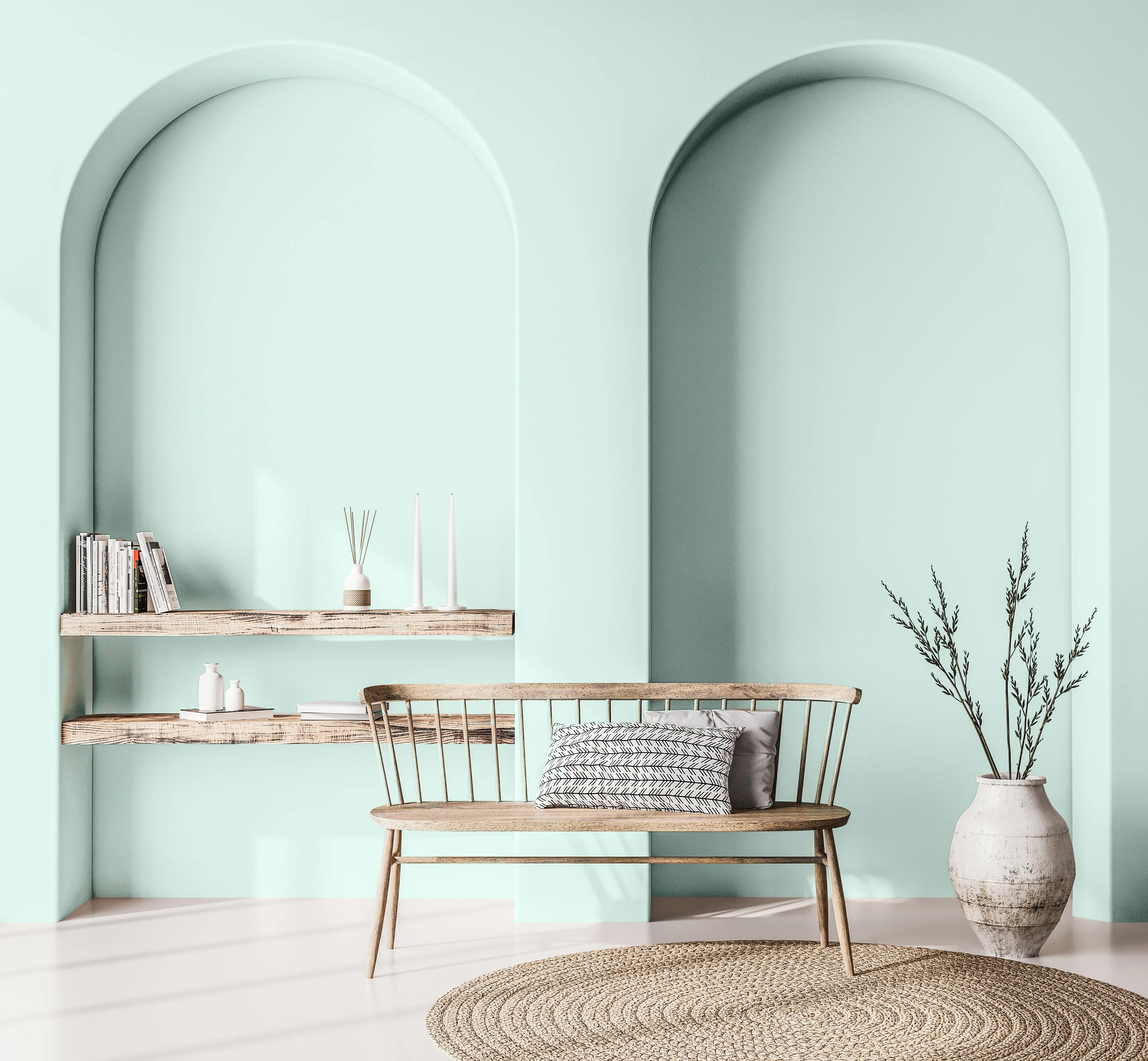 Graceful Aqua matt emulsion paint