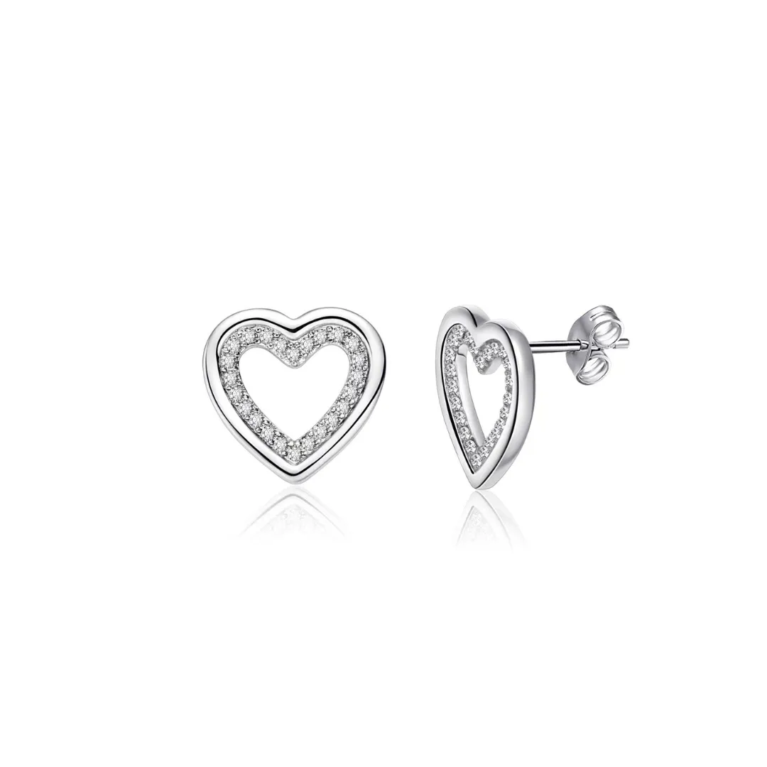 Graceful Heart Earrings