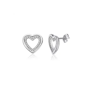 Graceful Heart Earrings