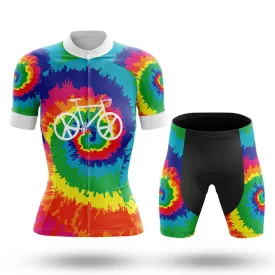 Hippie Tie Dye - Women - Cycling Kit