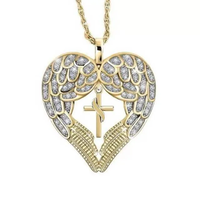 Jesus Christ Cross Pendant Necklaces Alloy Bead Long Chain Mens Women Virgin Mary Christian Fashion Jewelry Rosary Necklace