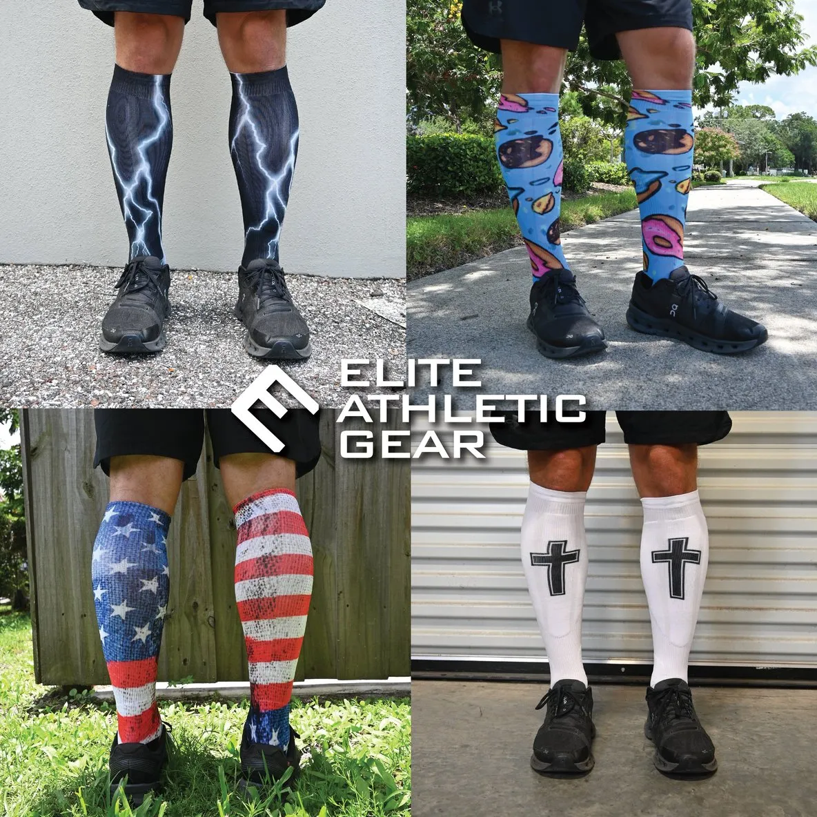 Lightning Compression Socks (20-30mmHg)