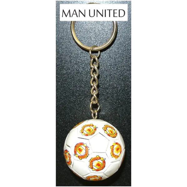 Manchester United Soccer Ball Key Chain