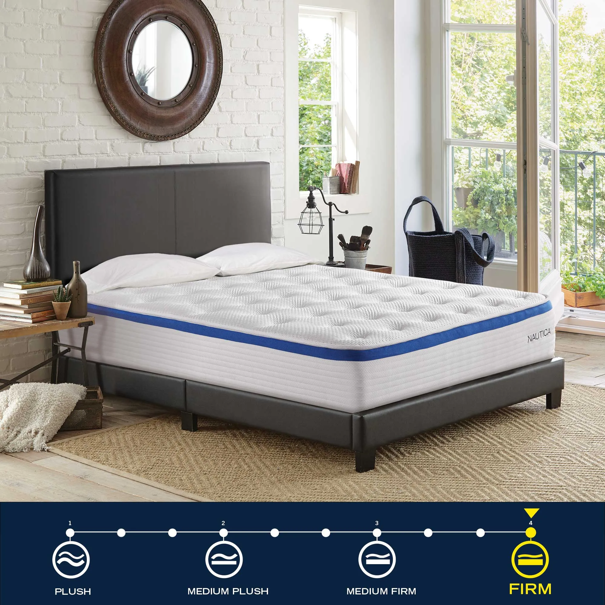 Nautica Home 12" Renew Hybrid Innerspring Mattress