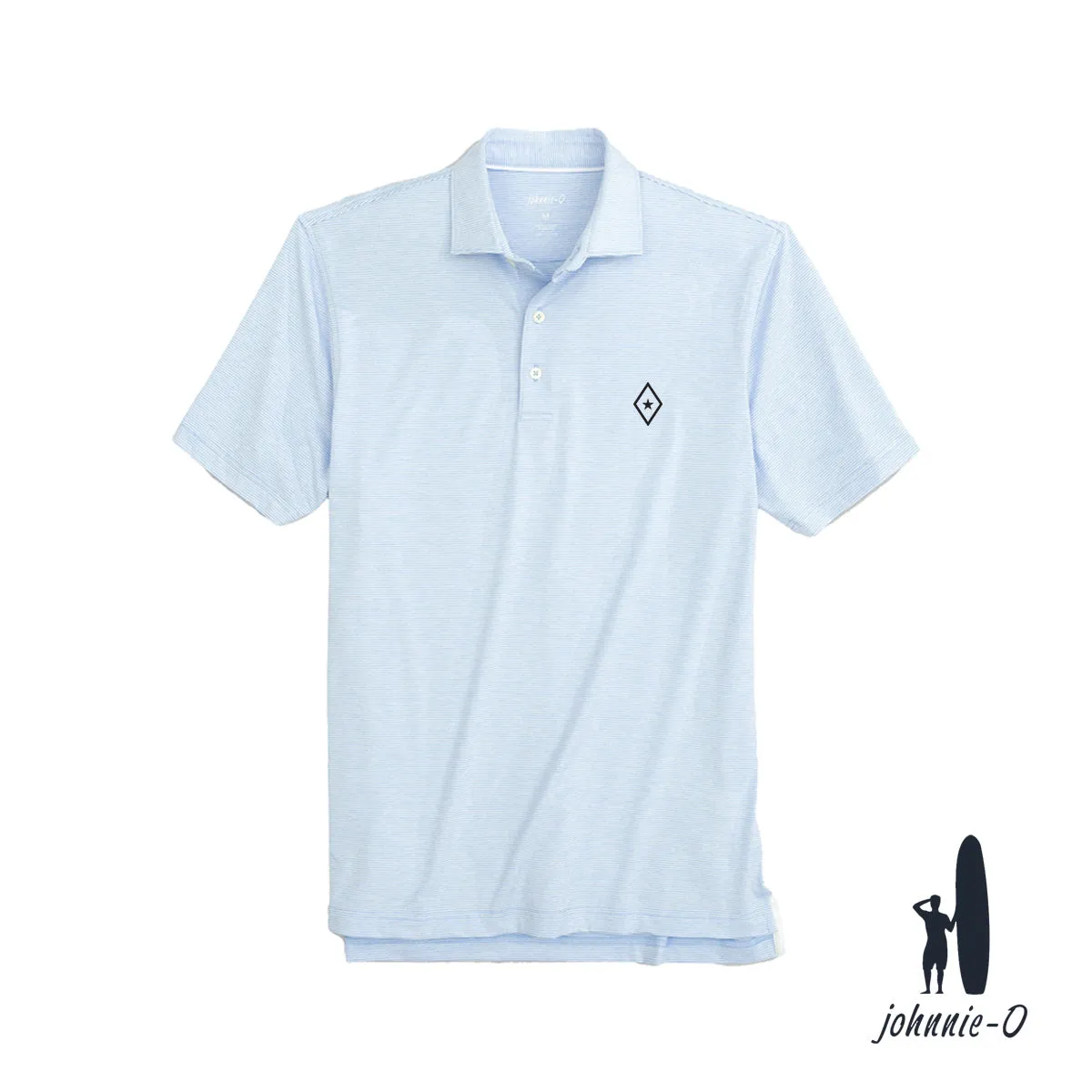 New! FIJI Johnnie-O Striped Polo