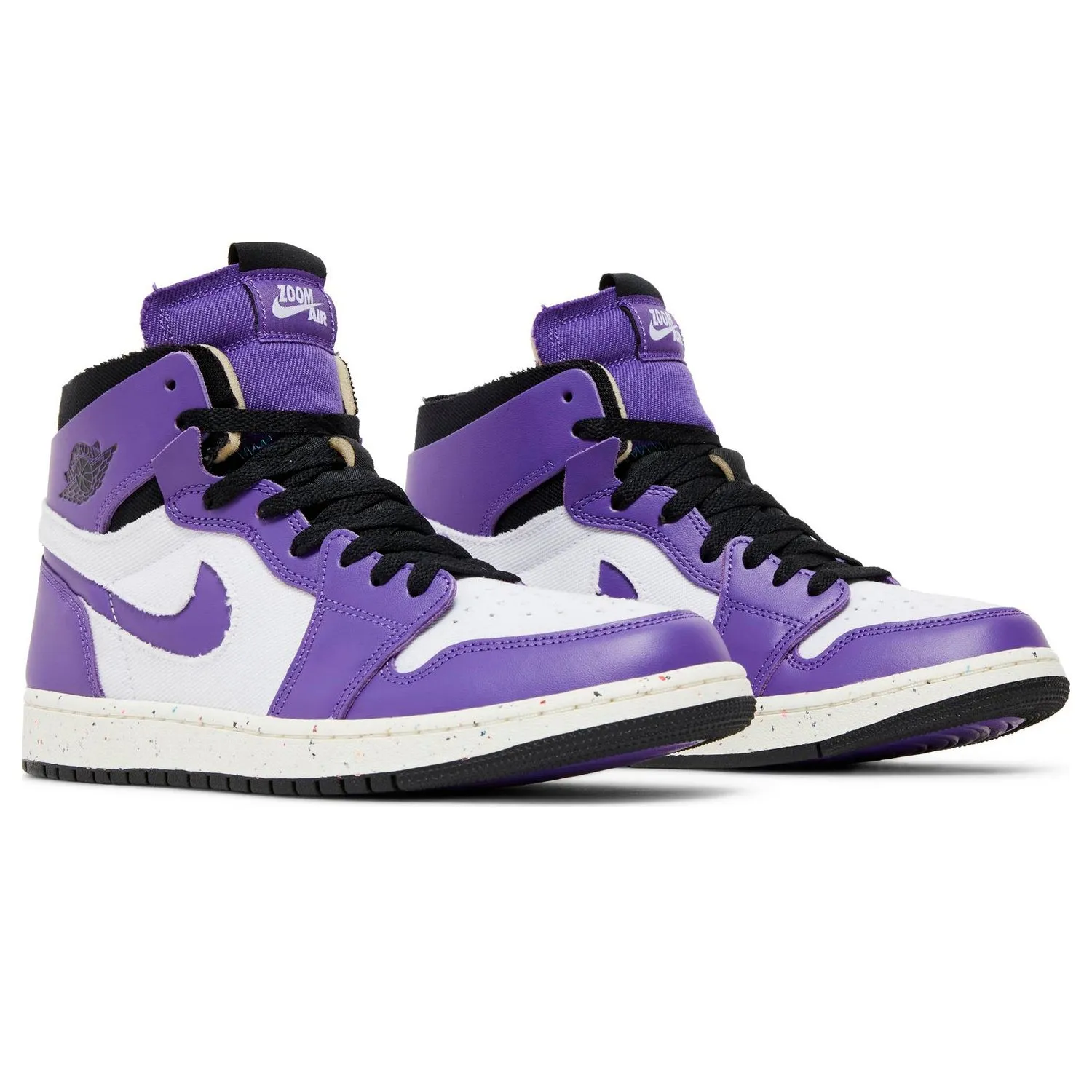 Nike Air Jordan 1 High Zoom Comfort 'Crater Purple', White