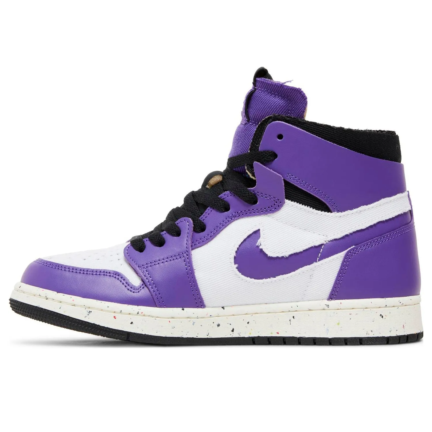 Nike Air Jordan 1 High Zoom Comfort 'Crater Purple', White