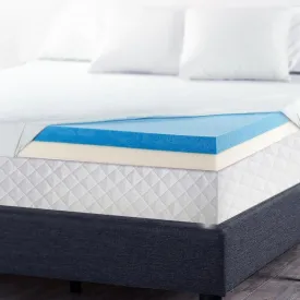 Queen Size Dual Layer Cool Gel Memory Foam