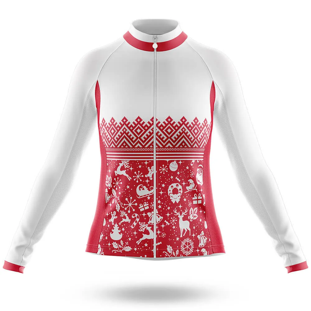 Reindeer Snowflake - Women's Cycling Kit