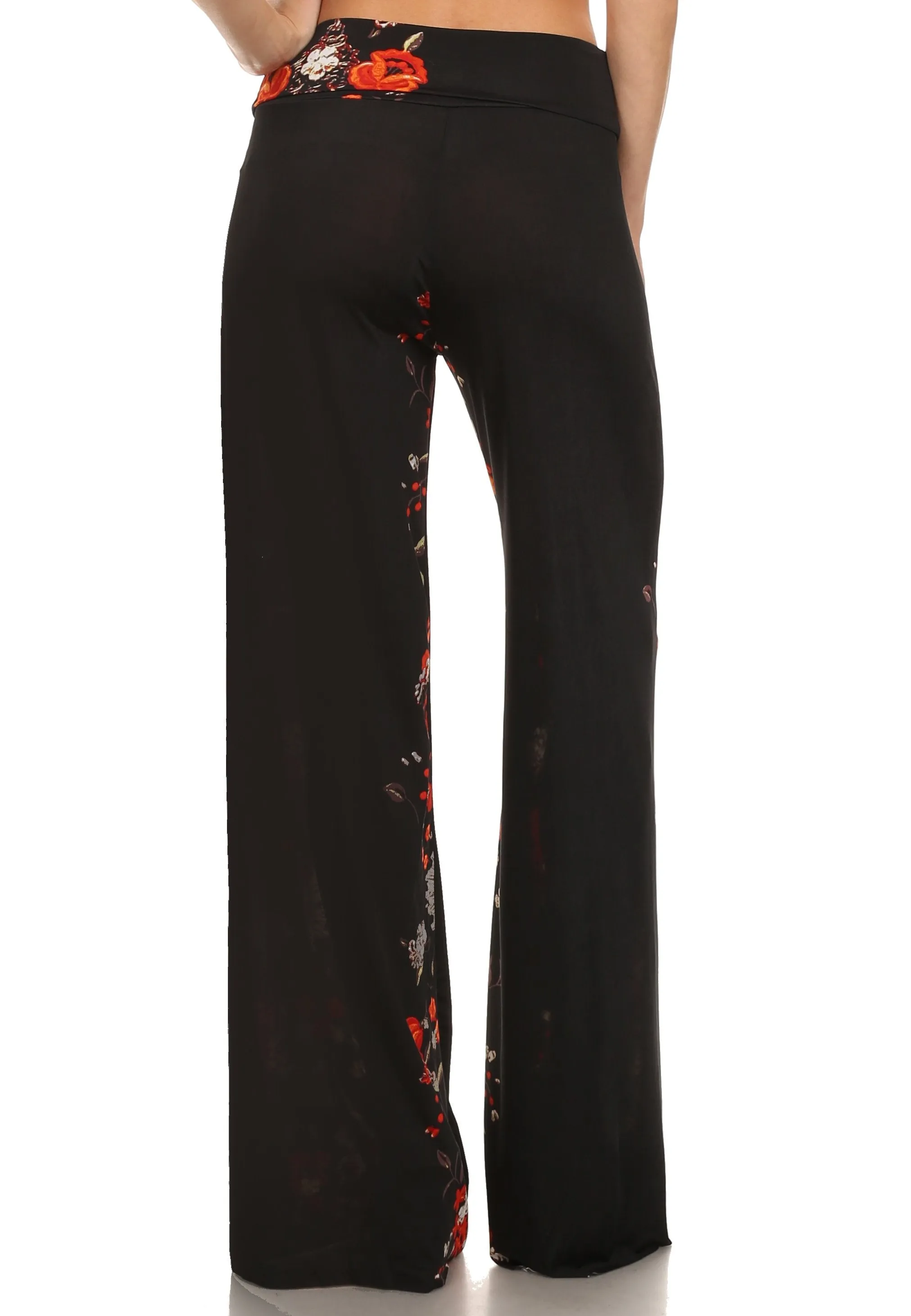 Sakkas Mikaela Spring / Summer Print Wide Leg Spandex Palazzo Pant