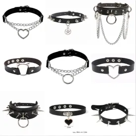 Sexy Collars, PU leather