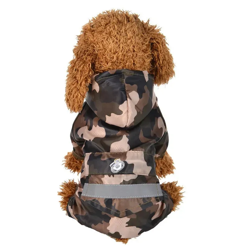 Soft Breathable Pet Raincoat